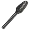 Rotary Tool Accessories Drill America 3/4 In. X 1-1/4 In. Tree Radius End Solid Carbide Burr Rotary File Bit With 1/4 In. Shank -Deals Power Tool Accessories Store drill america rotary tool bits dulsf14 64 1000