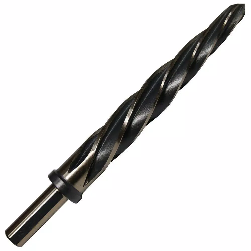 Drill Bits Drill America 5/8 In. High Speed Steel Black And Gold Bridge/Construction Reamer Bit With 1/2 In. Shank 3 Drill Bits Drill America 5/8 In. High Speed Steel Black And Gold Bridge/Construction Reamer Bit With 1/2 In. Shank