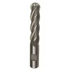 Drill Bits Drill America 1/4 In. X 1/4 In. Shank Carbide End Mill Specialty Bit With 4-Flute Ball Shape
