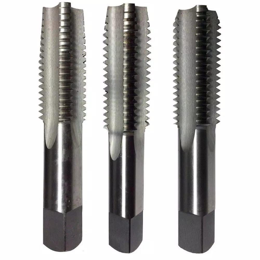 Taps & Dies Drill America 5/8 In. -11 High Speed Steel Tap Set 3 Taps & Dies Drill America 5/8 In. -11 High Speed Steel Tap Set