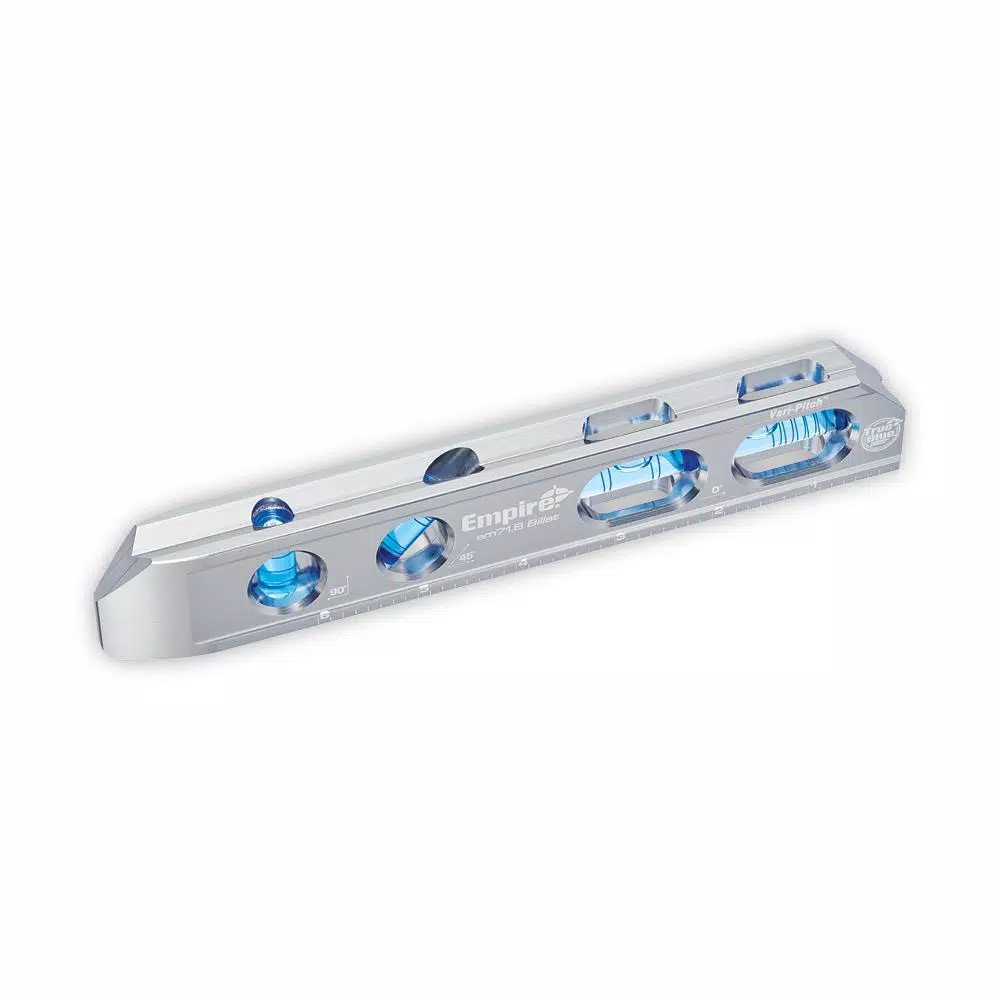 Measuring Tools Empire 8 In. True Blue Magnetic Billet Torpedo Level 7 Measuring Tools Empire 8 In. True Blue Magnetic Billet Torpedo Level - Image 5