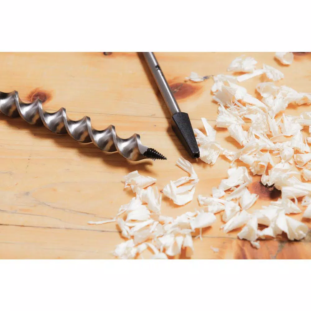 Drill Bits Fisch High Speed Steel 1 In. Dia Jennings Screw Auger Bit 4 Drill Bits Fisch High Speed Steel 1 In. Dia Jennings Screw Auger Bit - Image 2