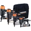 Nail Guns Freeman Pneumatic Finishing Nailer Combo Kit With Canvas Bag And Fasteners (4-Piece) -Deals Power Tool Accessories Store freeman finishing nailers p4fncb 64 1000