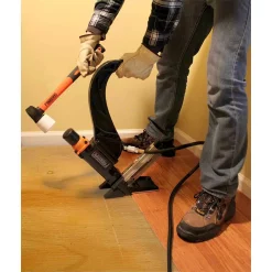 Nail Guns Freeman Lightweight Pneumatic 2-in-1 16-Gauge 2 In. Flooring Nailer And Stapler