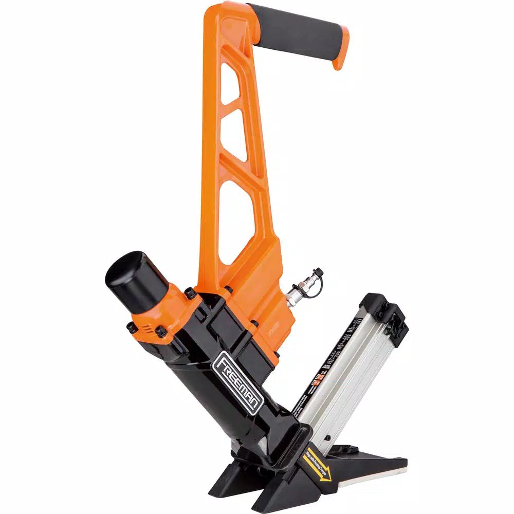 Nail Guns Freeman Pneumatic 3-in-1 15.5-Gauge And 16-Gauge 2 In. Flooring Nailer And Stapler With Quick Jam Release 3 Nail Guns Freeman Pneumatic 3-in-1 15.5-Gauge And 16-Gauge 2 In. Flooring Nailer And Stapler With Quick Jam Release