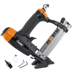 Nail Guns Freeman Pneumatic 4-in-1 18-Gauge 1-5/8 In. Mini Flooring Nailer And Stapler -Deals Power Tool Accessories Store freeman floor nailers pfbc940 fa 1000