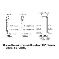 Nail Guns Freeman Pneumatic 3-in-1 15.5-Gauge Flooring Stapler And 16-Gauge 2 In. Flooring Nailer With Case -Deals Power Tool Accessories Store freeman floor nailers pfl618br 77 1000