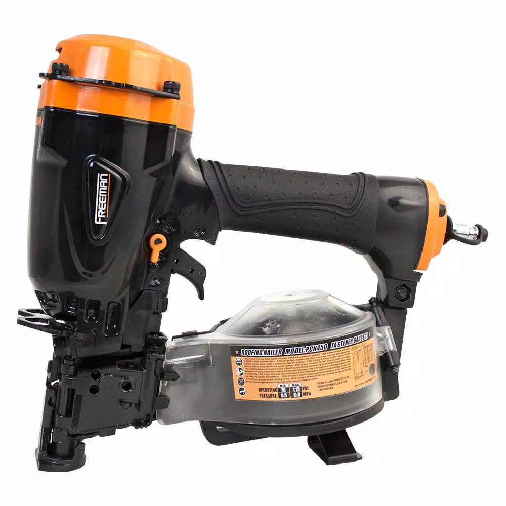 Nail Guns Freeman Pneumatic 15 Degree 1-3/4 In. Rapid Fire Coil Roofing Nailer 3 Nail Guns Freeman Pneumatic 15 Degree 1-3/4 In. Rapid Fire Coil Roofing Nailer