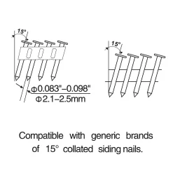 Nail Guns Freeman Pneumatic 15-Degree 2 In. Coil Siding Nailer 12 Nail Guns Freeman Pneumatic 15-Degree 2 In. Coil Siding Nailer -Deals Power Tool Accessories Store freeman siding nailers pcn50 a0 1000