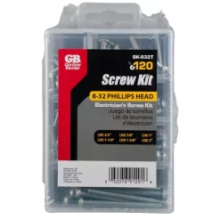 Screwdrivers & Nut Drivers Gardner Bender Electricians Screw Kit (120 Per Case) -Deals Power Tool Accessories Store gardner bender multi bit screwdrivers sk 832t 4f 1000