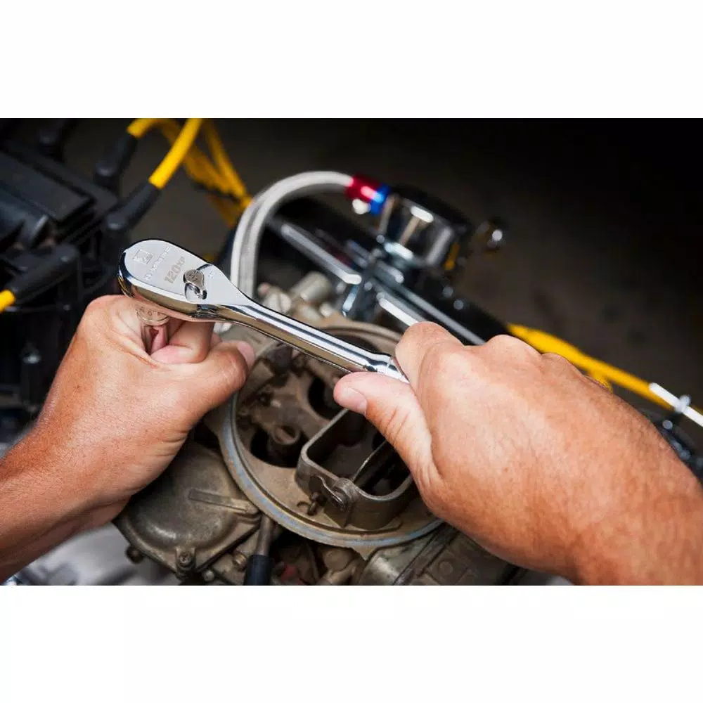 Hand Tool Sets GEARWRENCH 3/8 In. 120XP SAE/Metric Standard And Deep Mechanics Tool Set (56 PC.) 10 Hand Tool Sets GEARWRENCH 3/8 In. 120XP SAE/Metric Standard And Deep Mechanics Tool Set (56 PC.) - Image 8