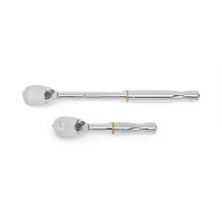Ratchets & Sockets GEARWRENCH 3/8 In. Drive 90-Tooth Compact Head Teardrop Ratchet Set (2-Piece)