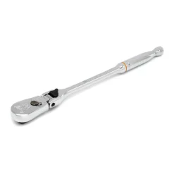 Ratchets & Sockets GEARWRENCH 3/8 In. Drive 90 Tooth 11 In. Locking Flex Head Teardrop Ratchet