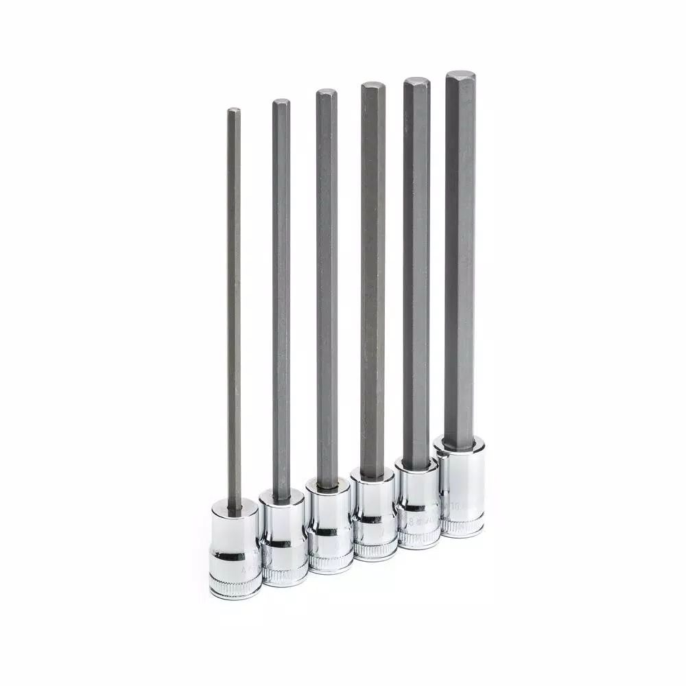 Ratchets & Sockets GEARWRENCH 3/8 In. Drive Long Length Hex Bit Metric Socket Set (6-Piece) 8 Ratchets & Sockets GEARWRENCH 3/8 In. Drive Long Length Hex Bit Metric Socket Set (6-Piece) - Image 6