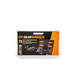Taps & Dies GEARWRENCH SAE/Metric Ratcheting Tap And Die Set (75-Piece) -Deals Power Tool Accessories Store gearwrench taps 3887 1d 1000