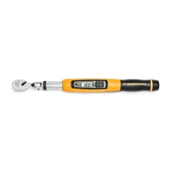 Wrenches GEARWRENCH 1/2 In. Flex Head Electronic Torque Wrench With Angle 25 Ft./lbs. To 250 Ft./lbs.