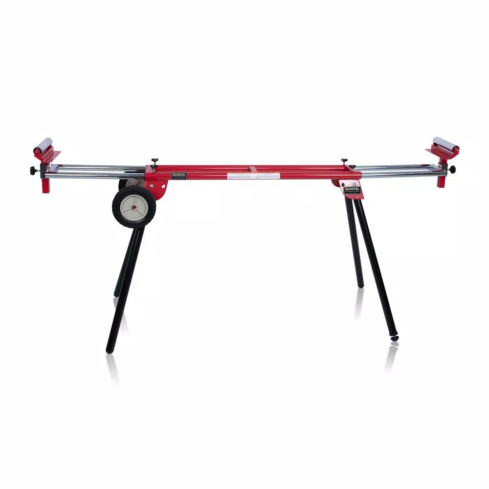 Tool Stands General International 8 In. Miter Saw Stand With Solid Tires 9 Tool Stands General International 8 In. Miter Saw Stand With Solid Tires - Image 7
