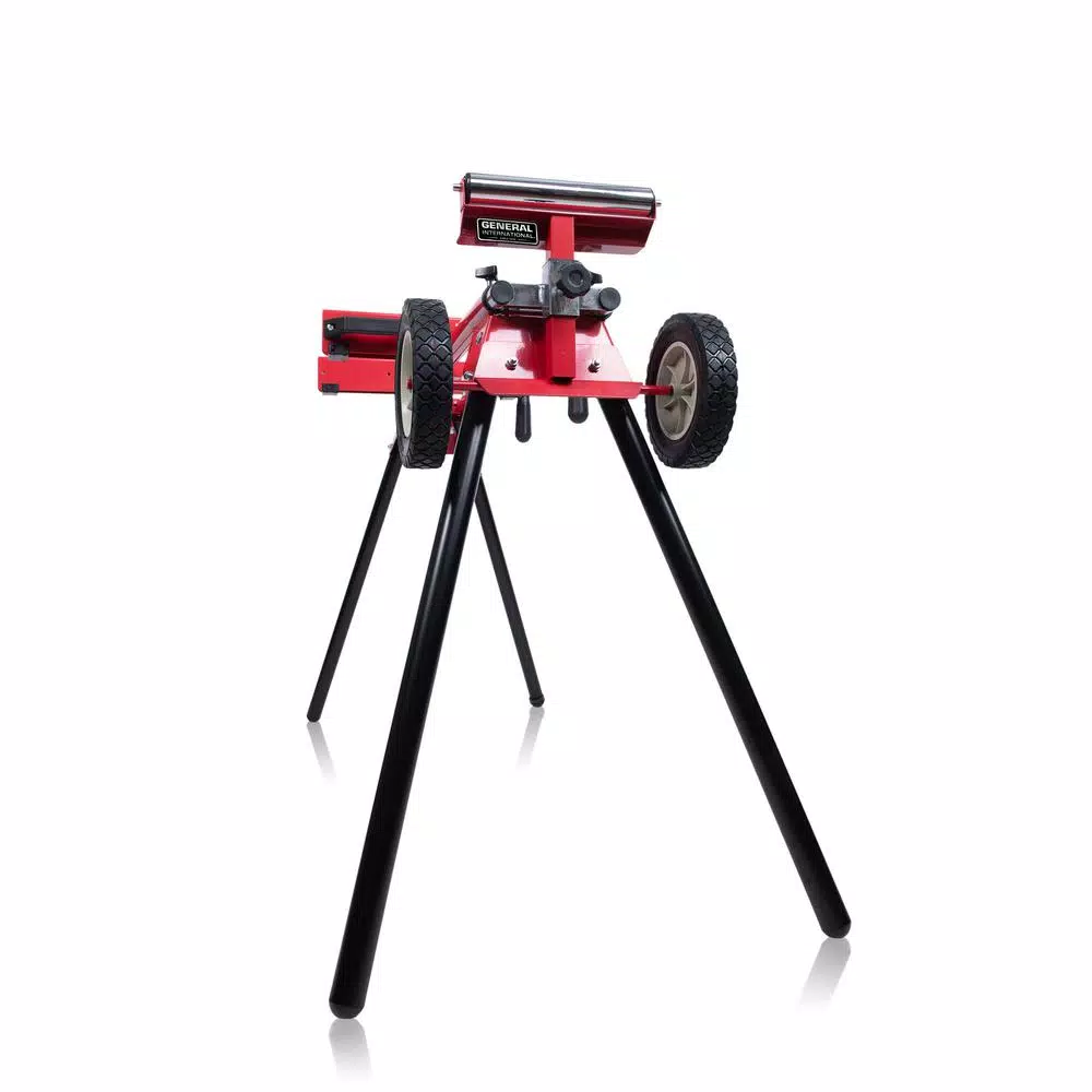 Tool Stands General International 8 In. Miter Saw Stand With Solid Tires 4 Tool Stands General International 8 In. Miter Saw Stand With Solid Tires - Image 2