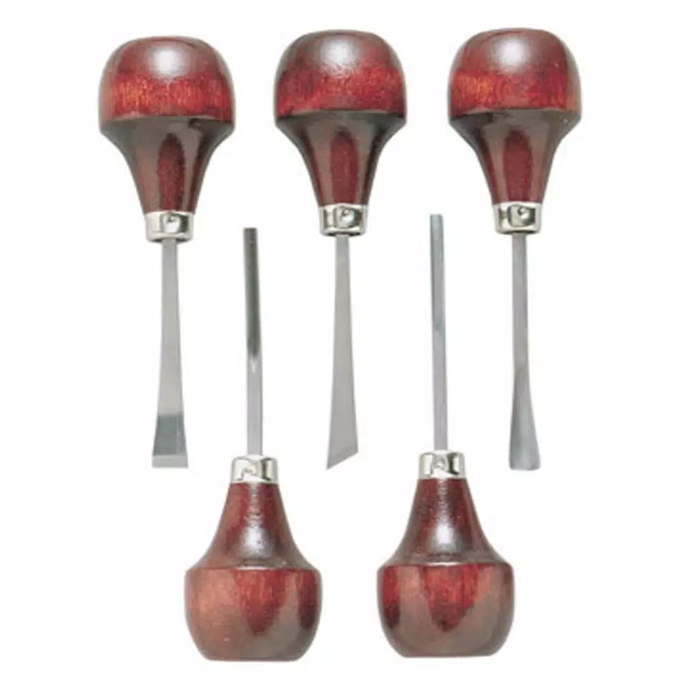 Hand Tool Sets General Tools Pro Carving Tool Set (5-Piece) 3 Hand Tool Sets General Tools Pro Carving Tool Set (5-Piece)