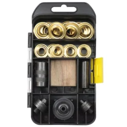 Fastening Tools General Tools Brass Grommet Fastening Kit With Case, Includes (6) 1/2 In. And (6) 3/8 In. Grommets 7 Fastening Tools General Tools Brass Grommet Fastening Kit With Case, Includes (6) 1/2 In. And (6) 3/8 In. Grommets -Deals Power Tool Accessories Store general tools grommets 81264 c3 1000
