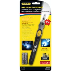 Screwdrivers & Nut Drivers General Tools 10 In. LED Lighted Power Precision Screwdriver -Deals Power Tool Accessories Store general tools multi bit screwdrivers 502 1f 1000