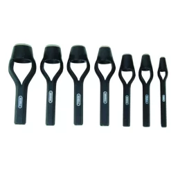 Hand Tool Sets General Tools Hollow Steel Arch Hole Punch Set (7-Piece) For Leather, Sheet Metal, Gaskets And Soft Surfaces