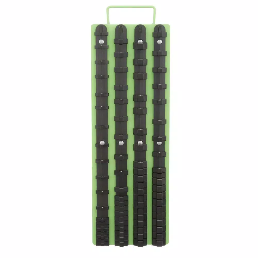 Tool Accessories Grand Rapids Industrial Products Professional Socket Rack, Green 8 Tool Accessories Grand Rapids Industrial Products Professional Socket Rack, Green - Image 6