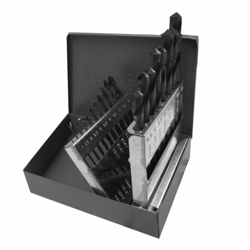 Drill Bits Gyros Premium Industrial Grade Cobalt Drill Bit Set (15-Piece) 3 Drill Bits Gyros Premium Industrial Grade Cobalt Drill Bit Set (15-Piece)