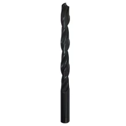 Drill Bits Gyros Size #8 Premium Industrial Grade High Speed Steel Black Oxide Drill Bit (12-Pack)