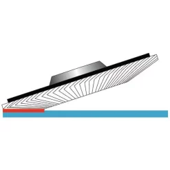 Abrasives Hilti 5 In. X 5/8-11 In. 36 To 40-Grit Type 29 Flap Disc SP Premium Pack (10-Piece) -Deals Power Tool Accessories Store hilti flap discs 2243304 4f 1000