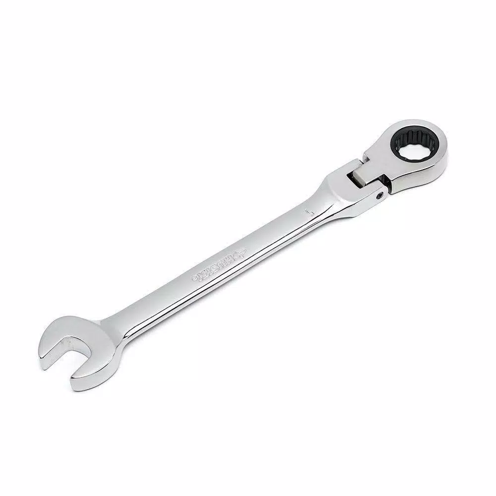 Wrenches Husky 7/16 In. Flex Head Ratcheting Combination Wrench 3 Wrenches Husky 7/16 In. Flex Head Ratcheting Combination Wrench
