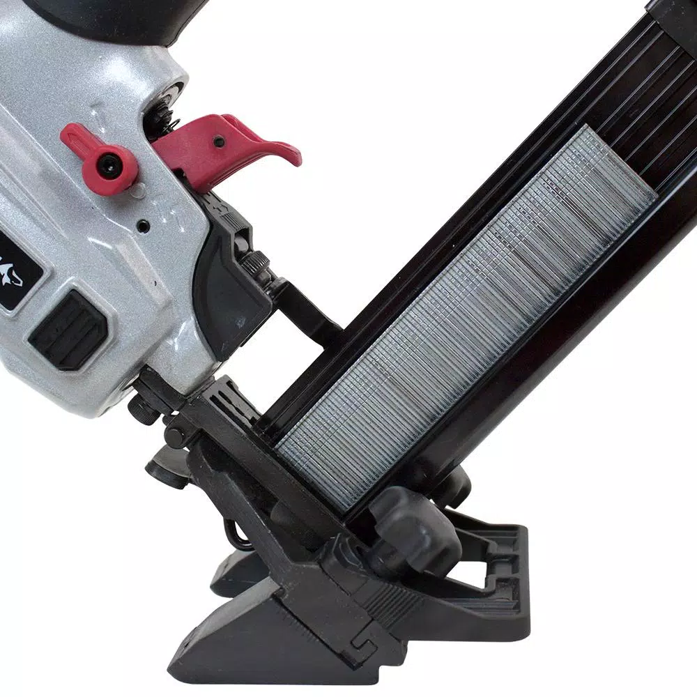 Nail Guns Husky Pneumatic 4-in-1 18-Gauge 1-5/8 In. Mini Flooring Nailer And Stapler 8 Nail Guns Husky Pneumatic 4-in-1 18-Gauge 1-5/8 In. Mini Flooring Nailer And Stapler - Image 6