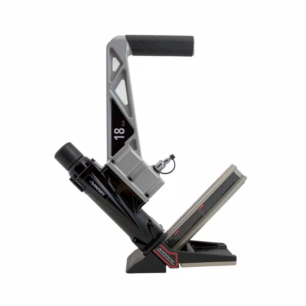 Nail Guns Husky Pneumatic 18-Gauge Engineered And Exotic Hardwood Flooring Nailer And Brad Nailer Combo Kit (2-Piece) 5 Nail Guns Husky Pneumatic 18-Gauge Engineered And Exotic Hardwood Flooring Nailer And Brad Nailer Combo Kit (2-Piece) - Image 3