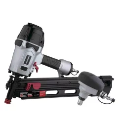 Nail Guns Husky Pneumatic 21-Degree 3-1/2 In. Full Round Head Framing Nailer And Pneumatic Mini Palm Nailer Kit With Nails
