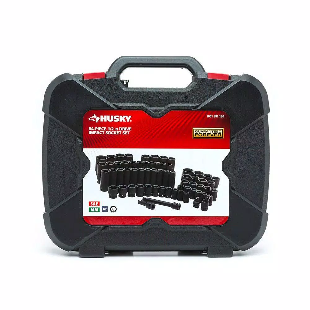Hand Tool Sets Husky 1/2 In. Drive Master Impact And Hex Bit Socket Set (78-Piece) 5 Hand Tool Sets Husky 1/2 In. Drive Master Impact And Hex Bit Socket Set (78-Piece) - Image 3