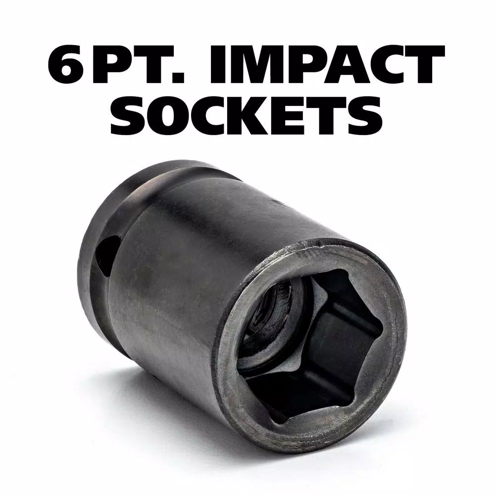 Hand Tool Sets Husky 1/2 In. Drive Master Impact And Hex Bit Socket Set (78-Piece) 9 Hand Tool Sets Husky 1/2 In. Drive Master Impact And Hex Bit Socket Set (78-Piece) - Image 7