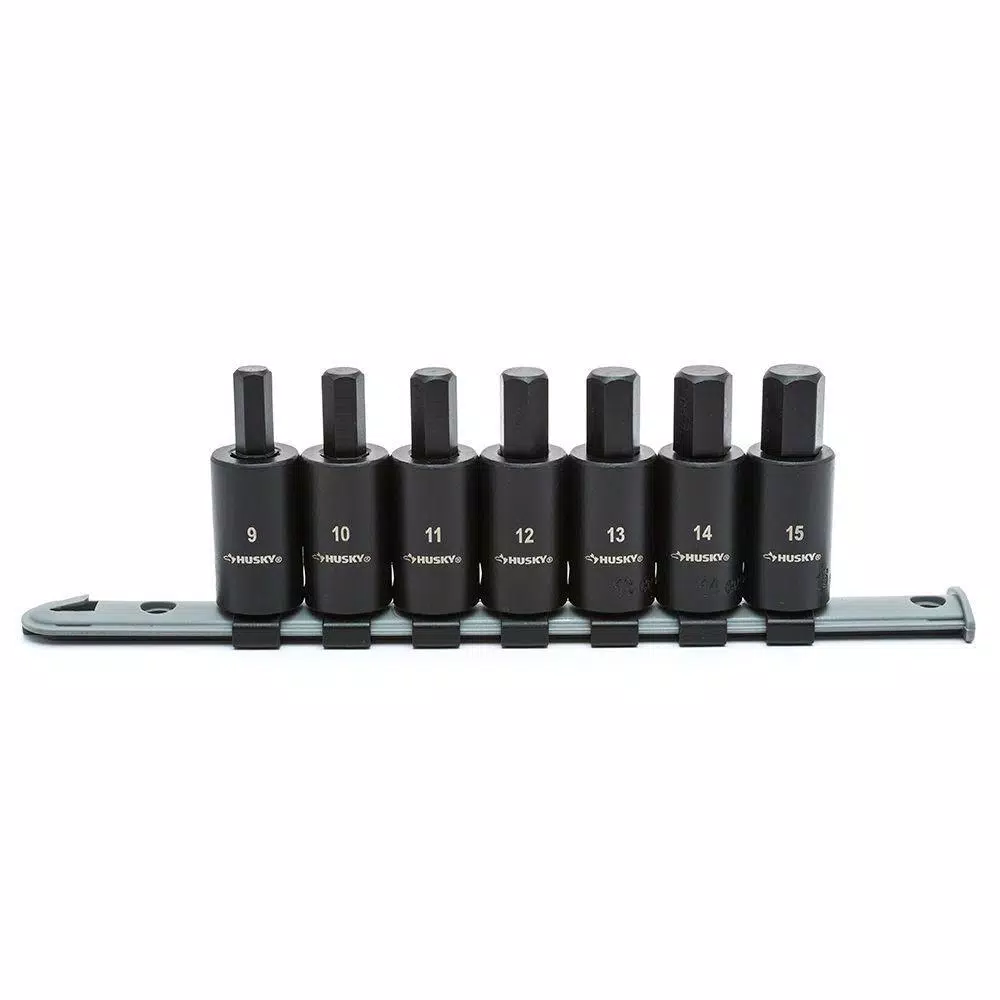 Hand Tool Sets Husky 1/2 In. Drive Master Impact And Hex Bit Socket Set (78-Piece) 14 Hand Tool Sets Husky 1/2 In. Drive Master Impact And Hex Bit Socket Set (78-Piece) - Image 12