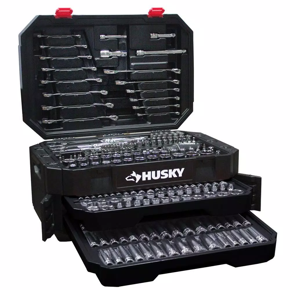Hand Tool Sets Husky Mechanics Tool Set (290-Piece) 3 Hand Tool Sets Husky Mechanics Tool Set (290-Piece)