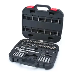 Hand Tool Sets Husky Mechanics Tool Set (92-Piece) With 3/8 In. Drive Pass-Thru Starter Set (11-Piece) -Deals Power Tool Accessories Store husky mechanics tool sets h92mts h3duvthru11pc 1f 1000