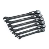 Hand Tool Sets Husky 100-Position Flex-Head Ratcheting Wrench Set Metric (6-Piece)