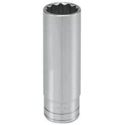 Ratchets & Sockets Husky 1/2 In. Drive 1/2 In. 12-Point SAE Deep Socket