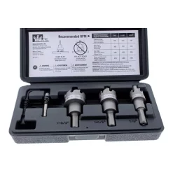 Drill Bits Ideal Carbide Tipped Hole Saw Kit (4-Piece)