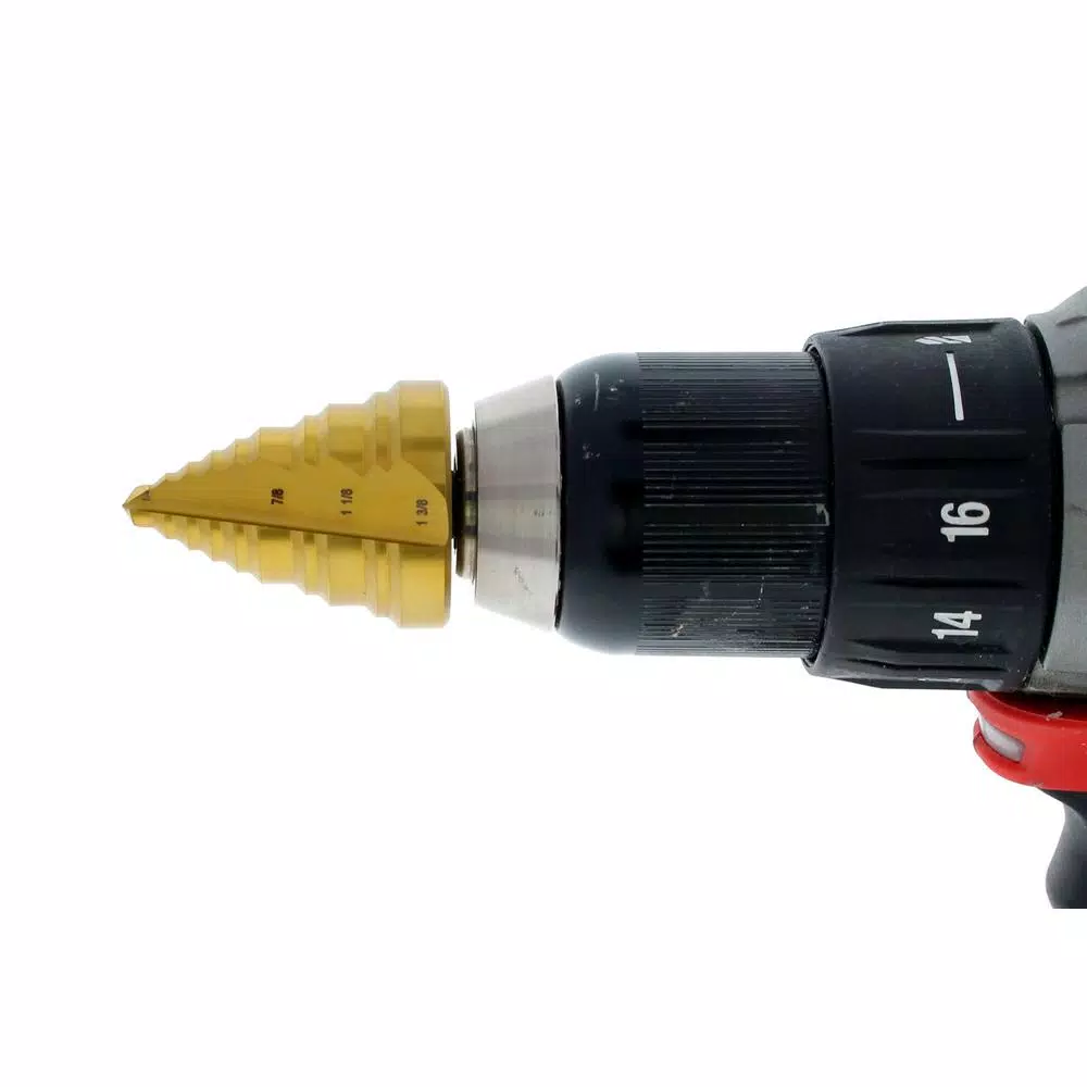 Drill Bits Ideal Step Drill Bit, 1/4 In. β 1 3/8 In. 6 Drill Bits Ideal Step Drill Bit, 1/4 In. β 1 3/8 In. - Image 4