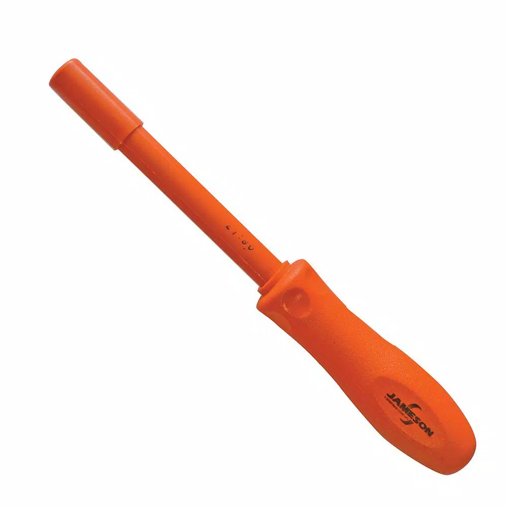 Screwdrivers & Nut Drivers Jameson 3/8 In. 1,000-Volt Insulated Nut Driver 3 Screwdrivers & Nut Drivers Jameson 3/8 In. 1,000-Volt Insulated Nut Driver