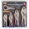 KING Assorted Locking Grip Pliers Set (5-Piece) 2 KING Assorted Locking Grip Pliers Set (5-Piece) -Deals Power Tool Accessories Store king locking pliers 3614 0 64 1000