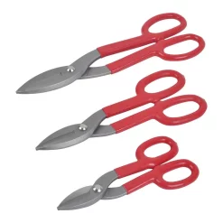 Cutting Tools KING Tinman Style Tin Snips (3-Piece Set)