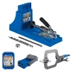 Cutting Tools Kreg K4 Pocket-Hole System With Face Clamp, R3 Drill Guide And Pocket-Hole Screws (50-Pack) -Deals Power Tool Accessories Store kreg jigs k4h 19 64 1000