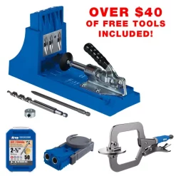 Cutting Tools Kreg K4 Pocket-Hole System With Face Clamp, R3 Drill Guide And Pocket-Hole Screws (50-Pack) 7 Cutting Tools Kreg K4 Pocket-Hole System With Face Clamp, R3 Drill Guide And Pocket-Hole Screws (50-Pack) -Deals Power Tool Accessories Store kreg jigs k4h 19 c3 1000