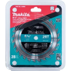Saw Blades Makita 6-1/2 In. 28T Wood Carbide-Tipped Cordless Plunge Saw Blade -Deals Power Tool Accessories Store makita circular saw blades a 99960 c3 1000