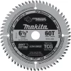 Saw Blades Makita 6-1/2 In. 60T (TCG) Carbide Tipped Cordless Plunge Saw Blade, MDF, Laminate -Deals Power Tool Accessories Store makita circular saw blades a 99998 64 1000